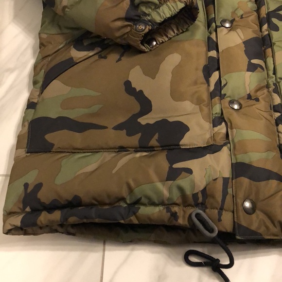 Men’s Polo Ralph Lauren Camo Puffer Parka Jacket